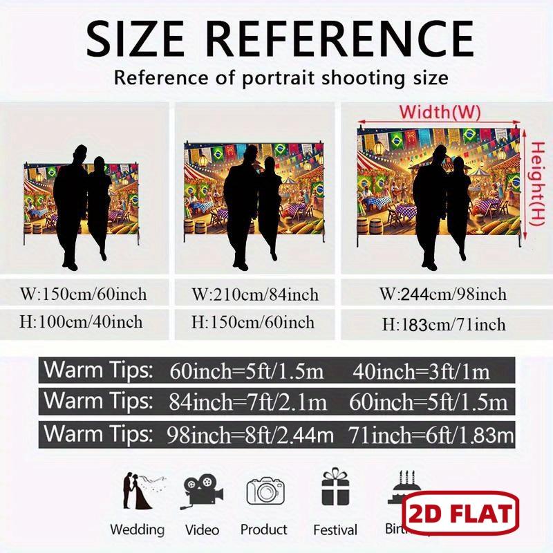 1pc 2D Flat 60th Birthday Party Backdrop - Golden Glitter "152.4cm with Balloons, Confetti & Gift Boxes, Polyester Photography Background for Indoor/Outdoor Celebrations, No Power Needed, Perfect