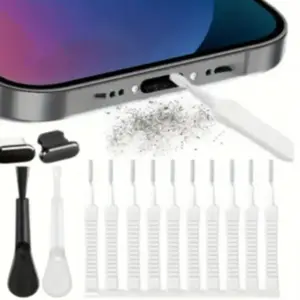 Phone Charging Port Cleaning Kit, Portable Phone & Lens Cleaning Tools, Compatible with Apple & Android, Ideal Gift for Boyfriend, Cleaning Tool Set