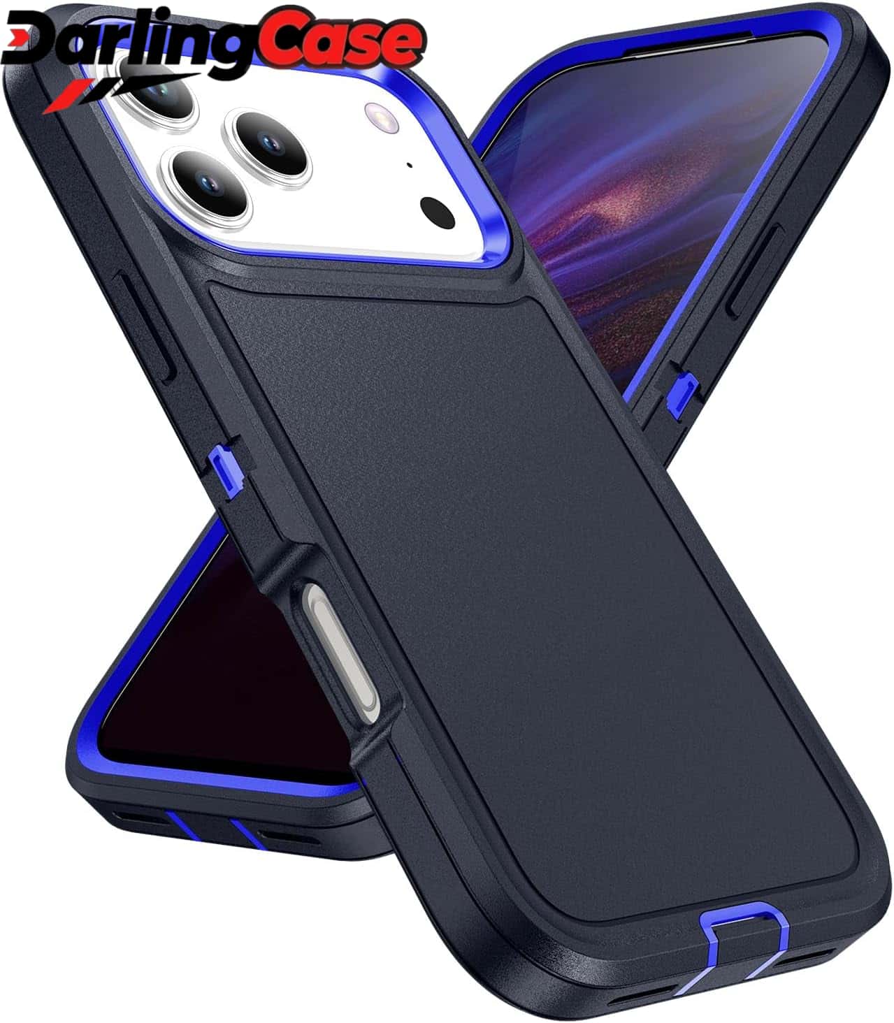 iPhone 17 Pro Max Case by Darlingcase, Rugged Heavy Duty Shockproof Case, Matte Armor Case with Drop Protection for iPhone 17 Pro Max, 17 Pro, 17 Plus, 16 15 14 13 12 11