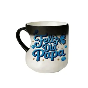 Color-Changing Mug, Perfect Father's Day Gift, Secret Heat-Sensitive Magic Coffee Cup, 11oz Thermal Ceramic Drinkware, Ideal for Dad or In-Law