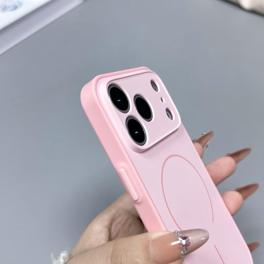 Premium Soft Touch iPhone Case with MagSafe & Camera Protector, Smooth Silicone Grip, Slim Shockproof Protection for iPhone 17 16 15 14 13 12 ProMax Plus Air 16E