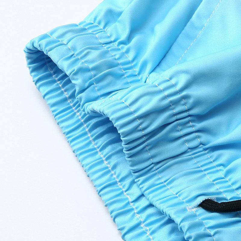 Y2K Aesthetic Men's Gradient Color Block Swim Shorts, Oversized Loose Fit Drawstring Casual Board Shorts, Quick Dry Lightweight Summer Streetwear, Trendy Ombre Print 5 Inch Swim Trunks for Skateboarding, Beach Vacation, Daily Outfit, Unisex S-XL