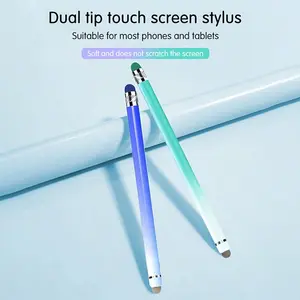 Dual-Ended Universal Touchscreen Pen Stylus, High Sensitivity, Precise Pointing, Compatible with Phones and Ipads, Ideal for Drawing and Notes