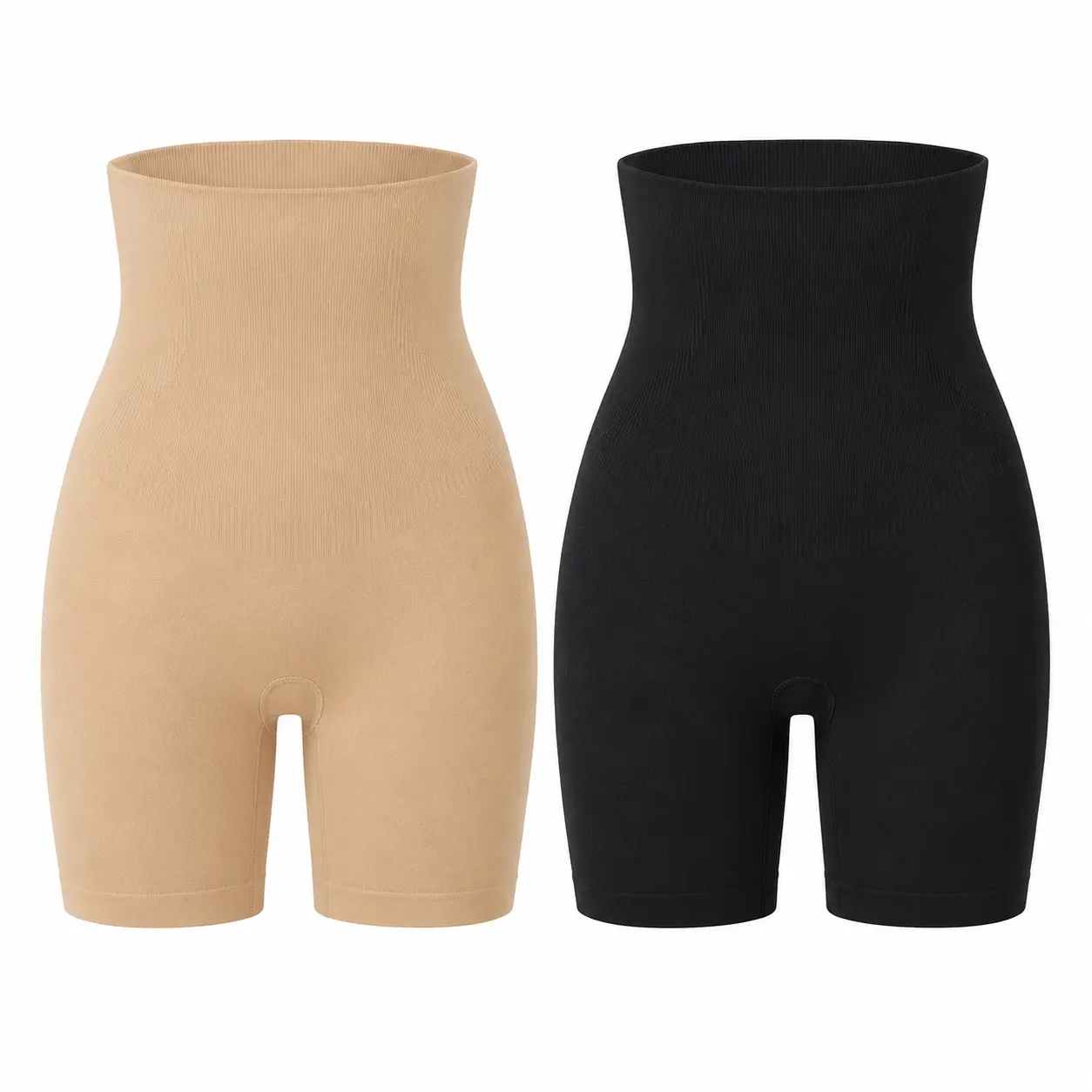 Professional Equipment Women Shapewear Biker Shorts High Waist Tummy Control Compression Shorts Seamless Body Smoothing Underwear Stretchy Full Coverage Panties Invisible Shaping Shorts Fabric Womenswear Breathable Elastic Essential Everyday Fitted Leg
