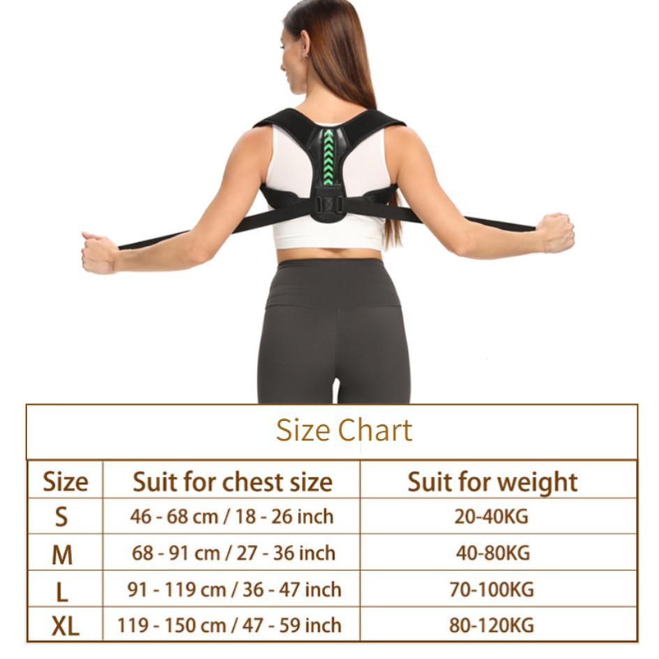 Adjustable Back Shoulder Posture Corrector Belt Clavicle Spine Support Reshape Your Body Home Office Sport Upper Back Neck Brace Cycling Seat Cushion dropper post bike bait pole seat flames mini bike adapt bike old school hopper bike 11kmh pedal bike