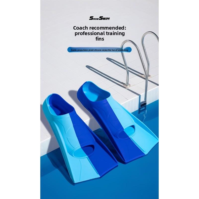 Swimming Flippers Silicone Flippers Children Adult Diving Frogs Training Diving Equipment Silicone Frogs