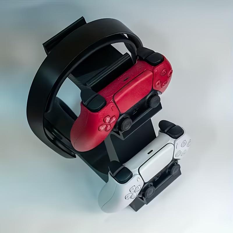 3D Printed Controller Holder and Headphone Holder Saves Desktop Space and Is Suitable for Game Controller Storage Racks, Controller Holders, Headphone Holders and Other Game Accessories
