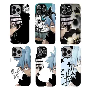Y-Edgy Grunge S0u1 Eatteeer Vintage Anime Phone Cover,Having good protective properties,for iPhone 16 15 14 13 12 11 17Pro Max,for Samsung S25 S24 S23 S22 Ultra,Suitable for giving as gifts, for Christmas and Thanksgiving Day