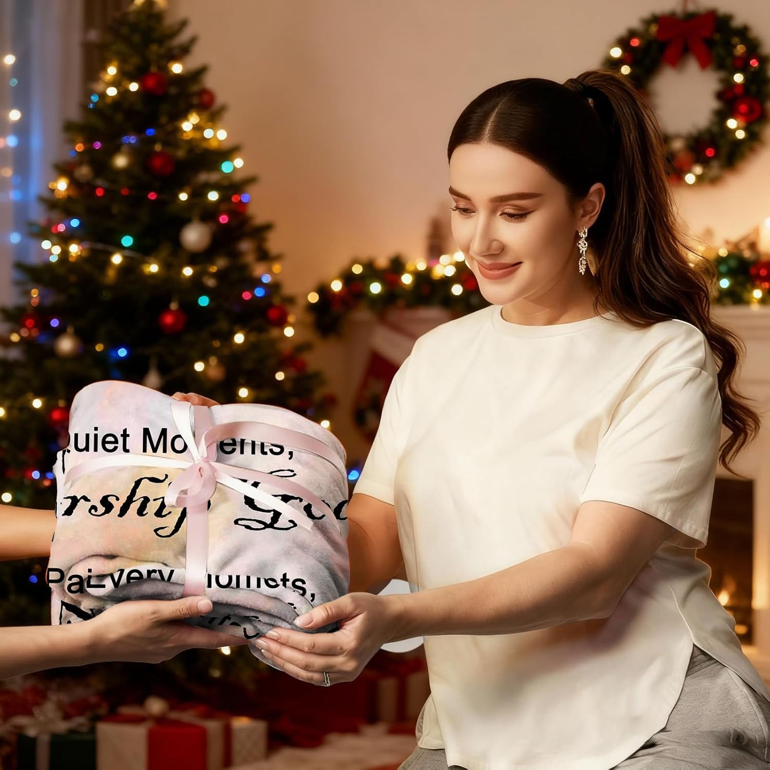 Bible Gifts Blanket bible Lovers Christian Gifts for Women Faith, Inspirational/Religious/Spiritual Gifts for Adults, Soft Throw Blankets for Women/Men, Personalized Blankets for Adults 40"x 50"