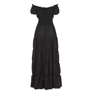 Renaissance Dress Women Medieval Chemise Dress Peasant Tops Irish Under Dress Halloween Costume