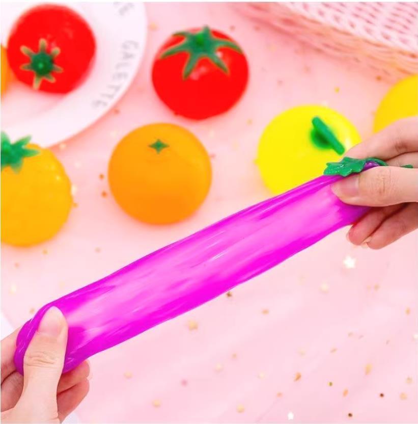 Creative Anti Stress Ball Abreact Squeeze Pinch Water Ball Stress Relief Toys Imitation Egg Tomato Squishy Fidgets Vent Toys