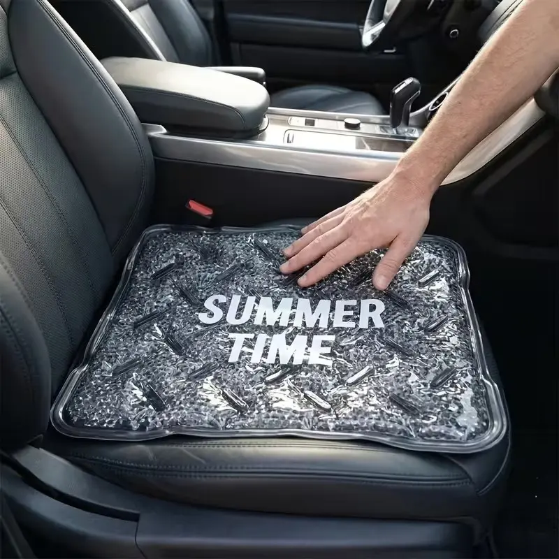 Multifunctional Cooling Gel Ice Pad, Self-Cooling Polymer, Durable Leak-Proof, for Car Seat, Office Chair, Pets, Outdoor Activities, Cooling Pads