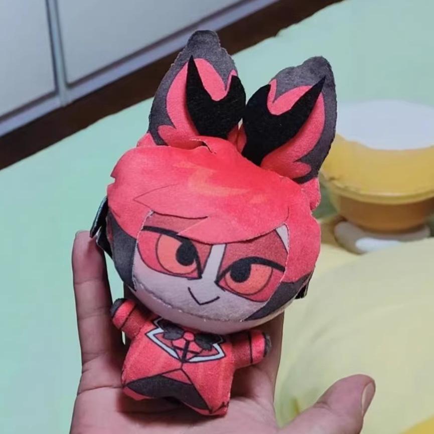 New Anime Hazbins Hotels Plush Doll Cartoon Movie Peripheral Niffty Plushie Soft Stuffed Doll Toy Gift For Kids