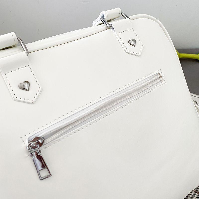 Women Japanese Style Trend Kawaii Candy Color Large Capacity Ita Bag Fashion Student Preppy Shoulder Bag Messenger Crossbody Bag