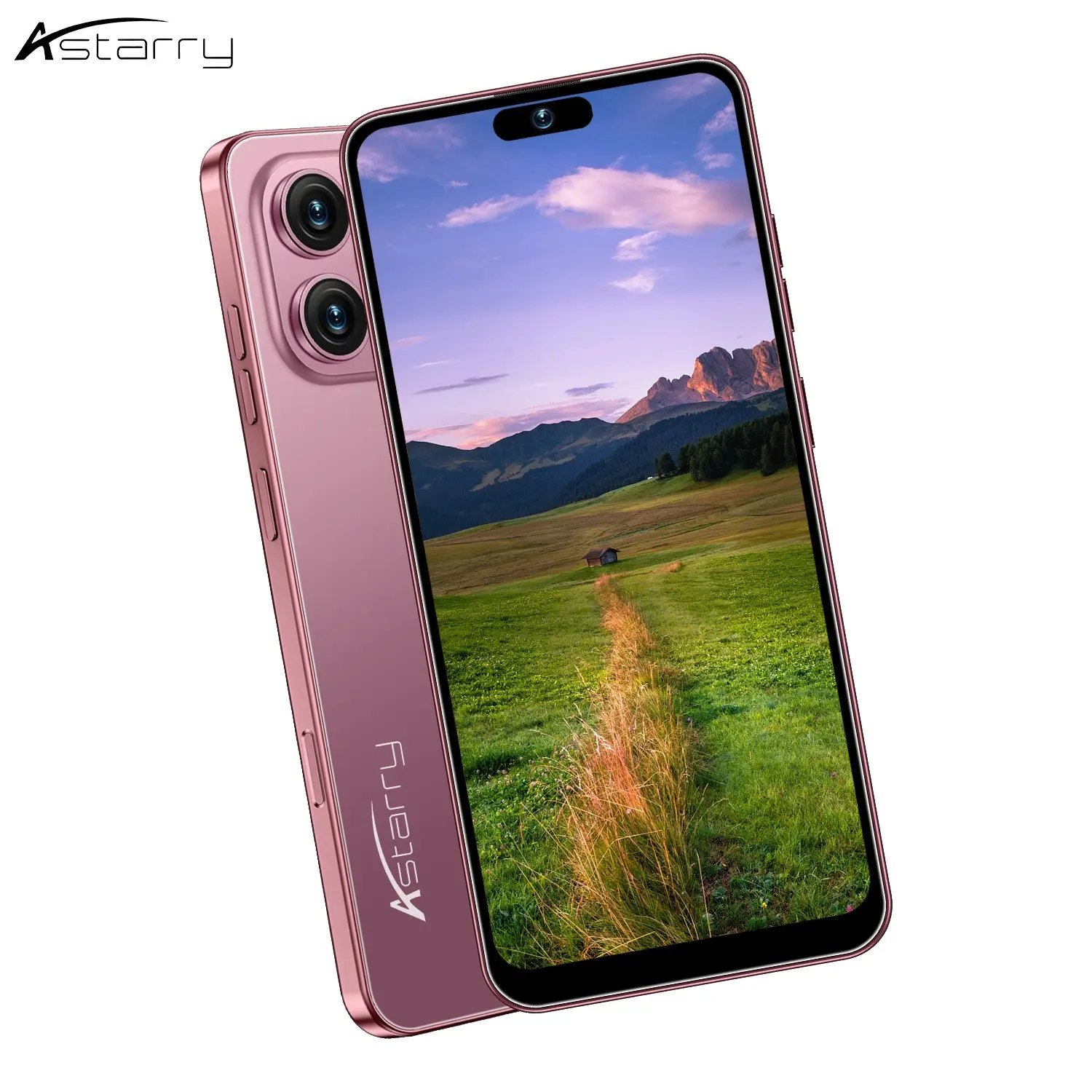 Astarry-17 Pro Max Smartphone, Touch Screen Phone, 6.93-Inch Screen, 4g Dual Sim, 6gb RAM + 64GB Storage, Android 12.0, 5000mah Battery, Octa-Core Processor