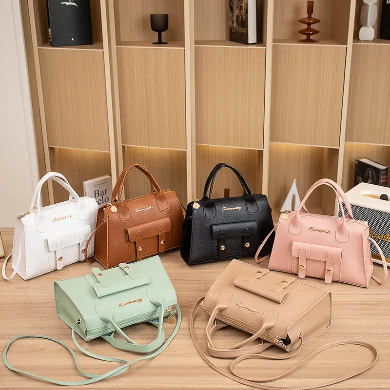Small Handbag for Women, Mini Tote Purse with Adjustable Shoulder Strap, Elegant Structured Crossbody Bag, Cute Fashion Shoulder Bag for Daily Use, Korean Style Minimalist Purse, Trendy Ladies Handbag, Stylish Gift Bag for Her
