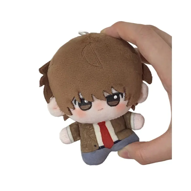Death Note Light Yagami Plush Keychain 10cm Cute Chibi Anime Character Mini Cotton Doll Stuffed Pendant Bag Charm Anime Fans Birthday Gift