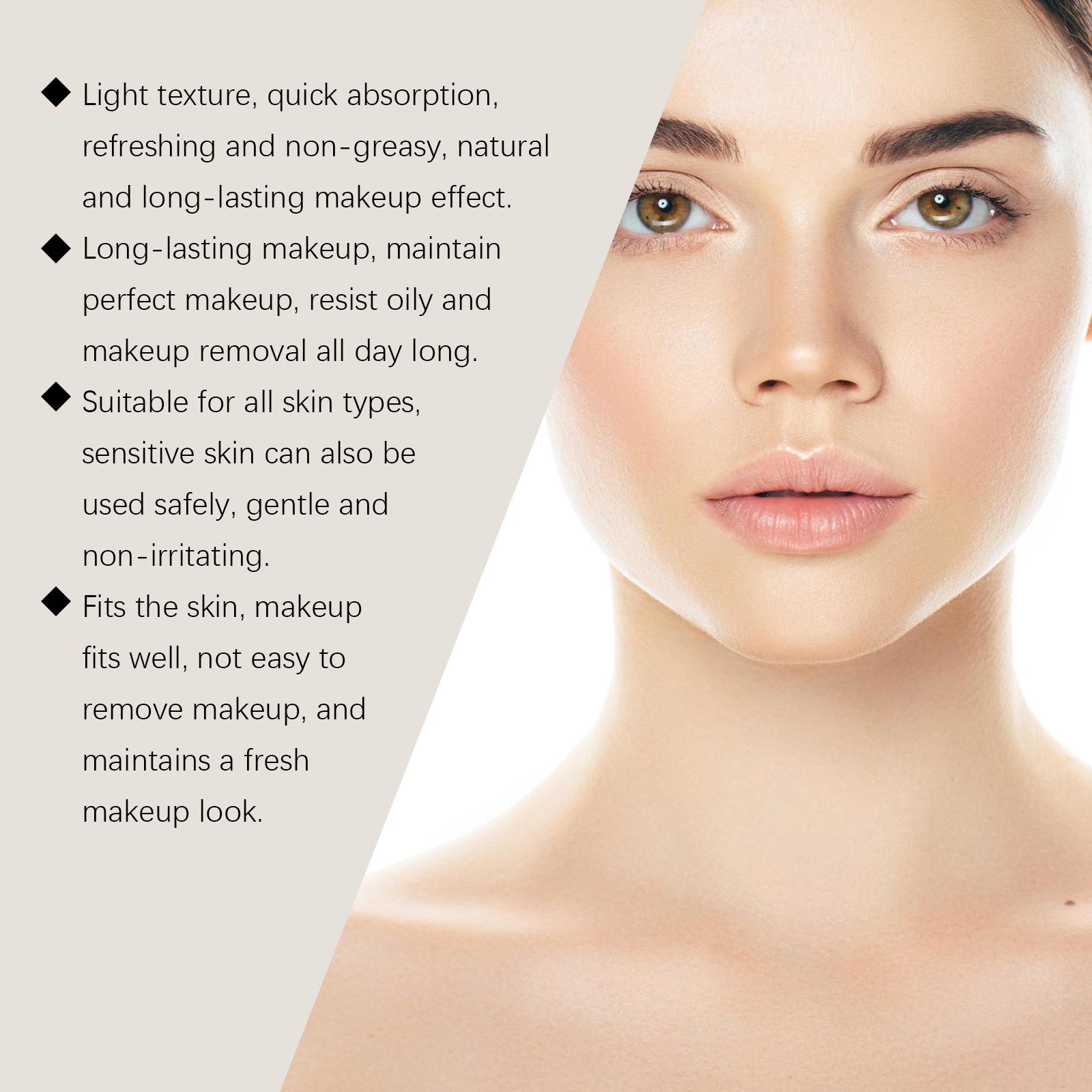 zephoco Three-Color Rainbow Protective Isolation Cream Concealer Isolation Cream Brightening Moisturizing Evening Skin Long-Lasting Protective Cream