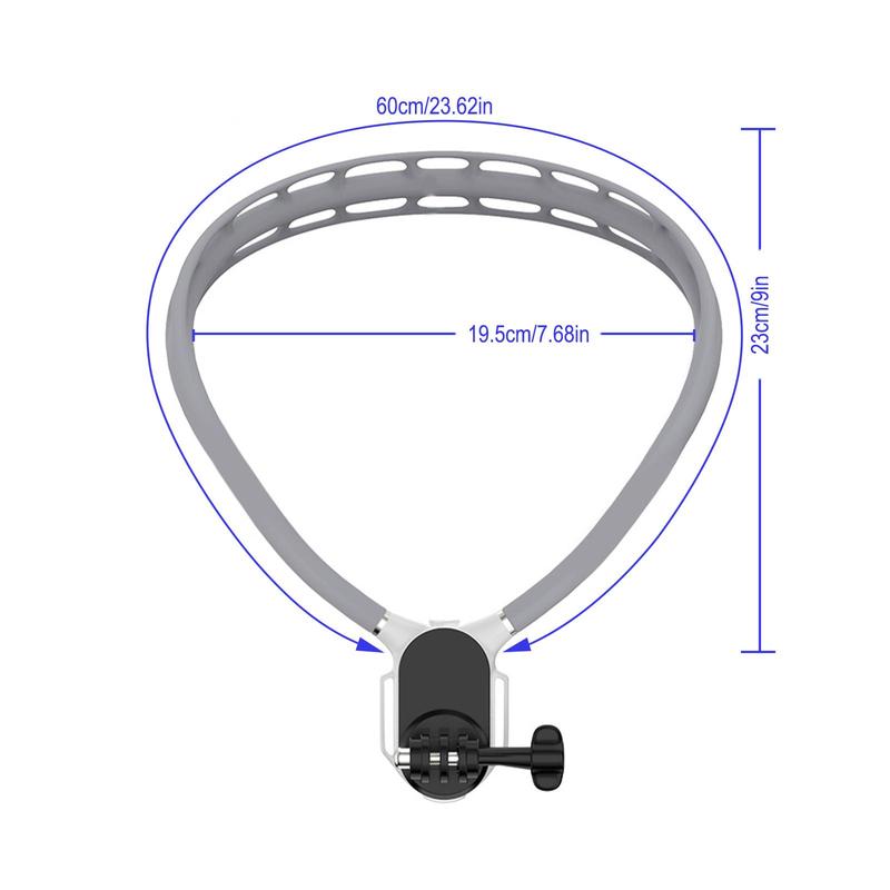 Magnetic Neck Mount, Hands-free Magnetic Neck Mount, Portable Phone Holder, Secure Holder for Phones, Suitable for Vlogging, Compatible with iPhone 15/14/13/12 Series, Phone Mounted #TOP PICKS