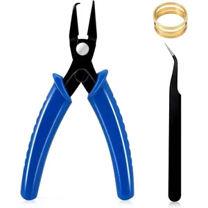 Split Ring Pliers  Making Tools Jump Ring Opener Tool  Pliers for Opening Split Rings Jump Rings  Plier for Bracelet Fishing Beading DIY Craft  Making Supplies