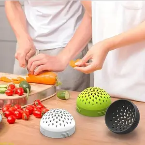 3 Count Multifunctional Silicone Can Filter, Portable Mini Mesh Colander & Food Can Drainer, Flexible Reusable Silicone Kitchen Strainer, Practical Small Cooking Utensil for Draining Liquid from Canned Beans, Fruits, Vegetables and Daily Kitchen Prep