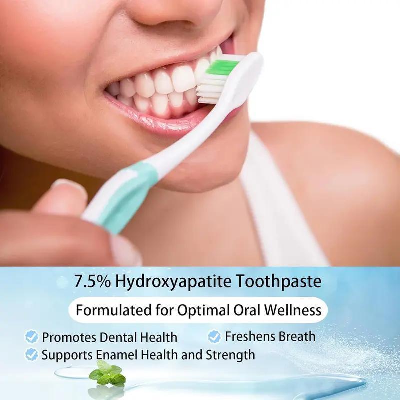Hydroxyapatite Mint Toothpaste 120g Large Capacity | Gentle Cleanser for Sensitive Teeth, Enamel Protection & Healthy Bright Smile Hydroxyapatite Mint Toothpaste 120g Large Capacity | Gentle Cleanser for Sensitive Teeth, Enamel Protection & Healthy Bright Smile