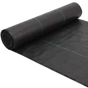 GARVEE Weed Barrier Fabric 3.2oz 6 * 300ft, High Density Landscape Fabric, 3.2O Weed Block Gardening Ground Cover Mat, Woven Geotextile Fabric for Underlayment, Driveway Fabric
