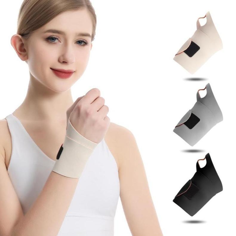2026 Trendy Ultra-Thin Wrist Brace Carpal Tunnel Arthritis Pain Relief Ergonomic Support Strap Anti-Slip Adjustable for Workout Daily Use