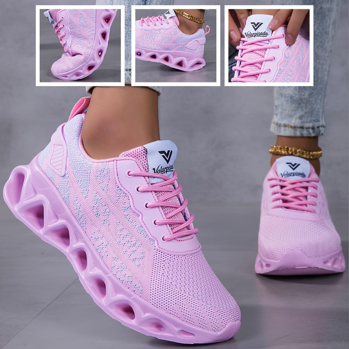 Women's hollow-out thick sole running shoes casual shoes, women's sneakers fashionable walking shoes, comfortable ankle sock shoes slip-on running shoes, skate shoes non-sliathable mesh tennis shoes, air cushion shock absorption gym workout sneakers.