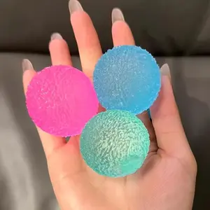 3pcs Squishy Multicolor Ice Ball Squeeze Toy, Soft Pinch Pop Fidget Toys for Kids and Adults, Halloween Christmas Gifts
