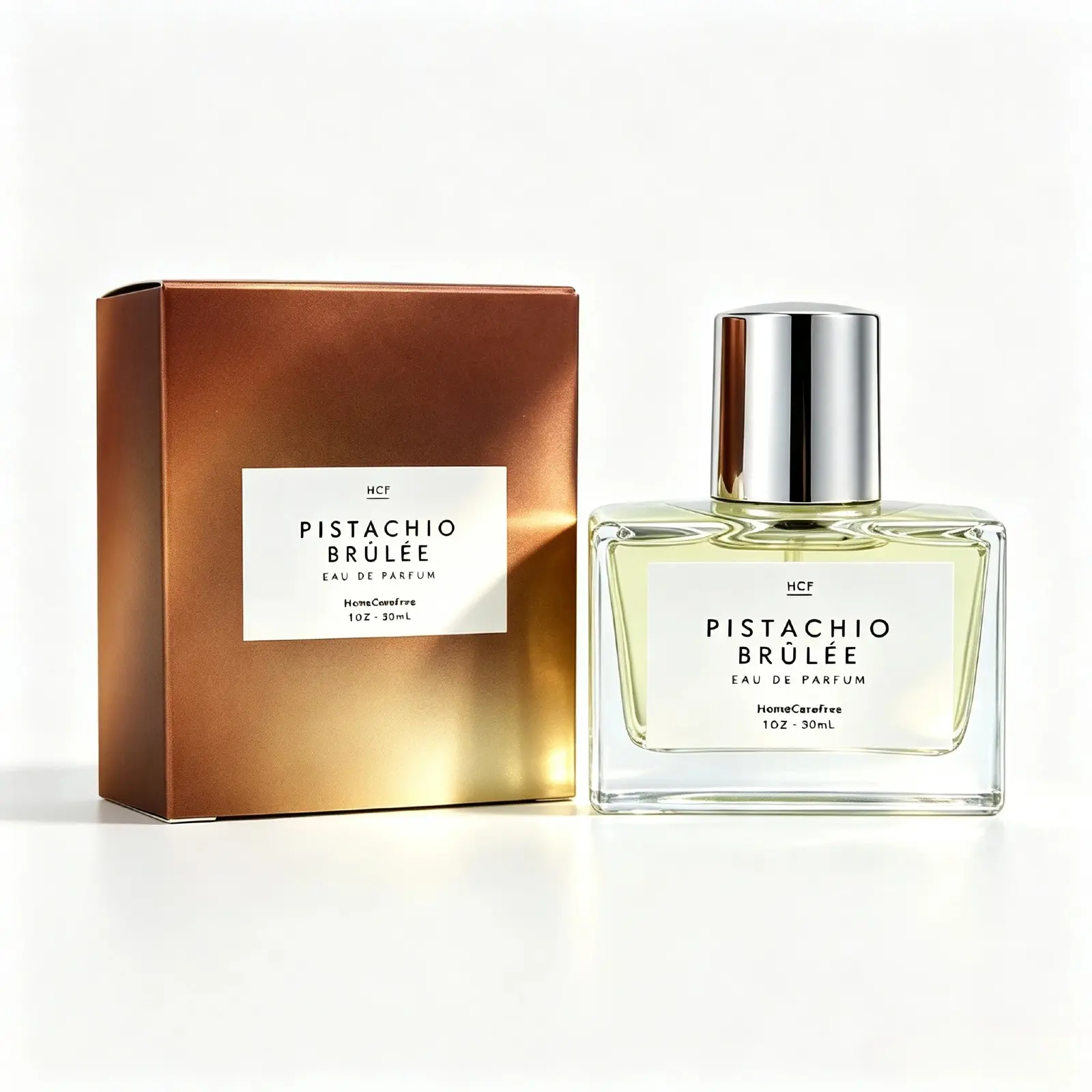Pistachio Brûlée Pheromone Oil  - Sweet Pistachio Caramel Subtle Perfume Oil, Warm Gourmand Eau de Toilette for Men and Women, Daily Wear Fragrance Oil Indoor or Outdoor Occasion Use.