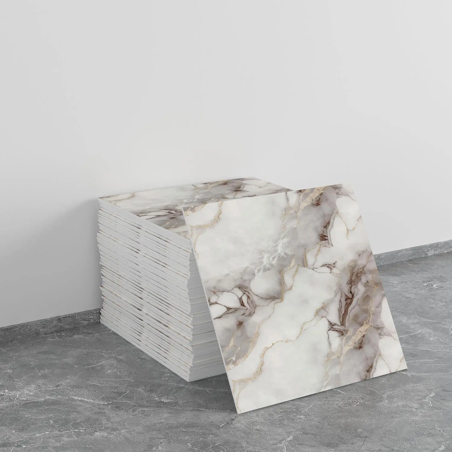 26-year-old new 20-piece marble stickers for waterproof bathroom wall panels, PVC kitchen tiles, colorful non-tile appearance, 11.8"x11.8"