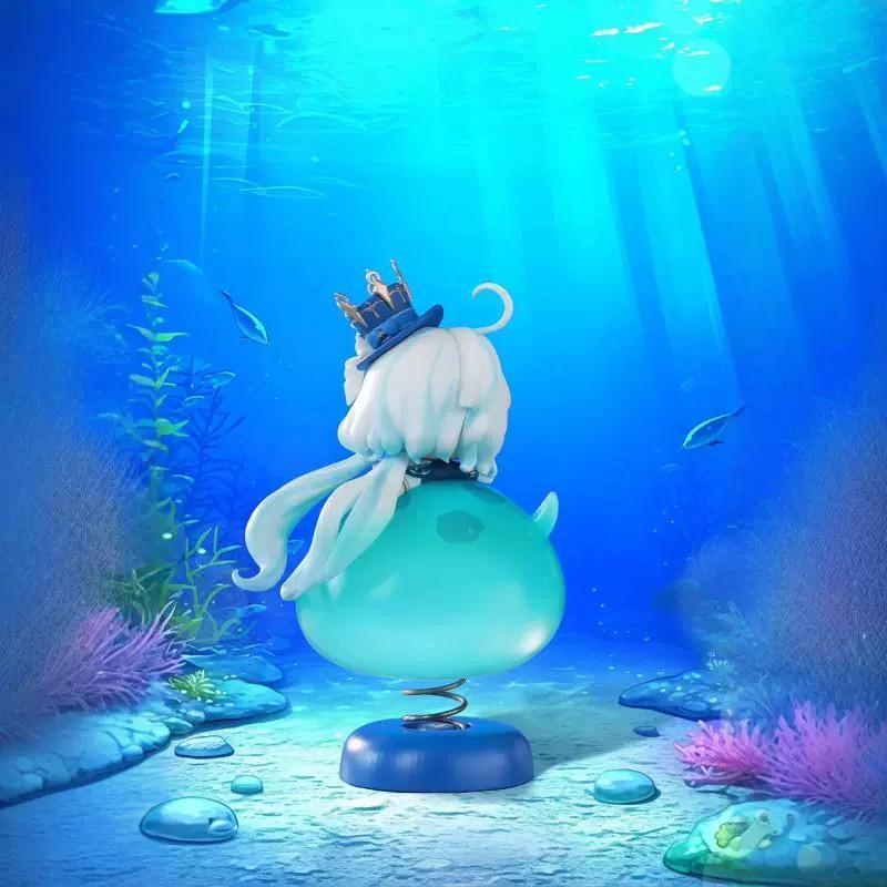11.5cm God of Water Q Version Furina Focalors Genshin Impact Animation Peripheral Cartoon Figure Collection Decoration Toy Gifts