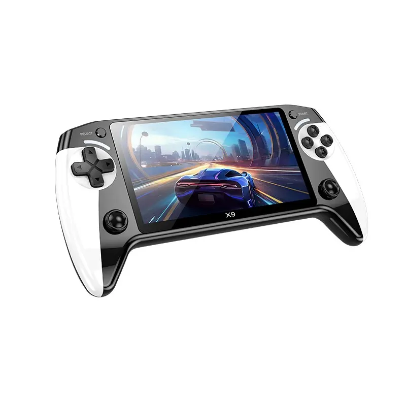 5.5-Inch Portable Game Console, Rechargeable Handheld Gaming Device, over 3500 Games, Perfect Gift for Adults and Kids