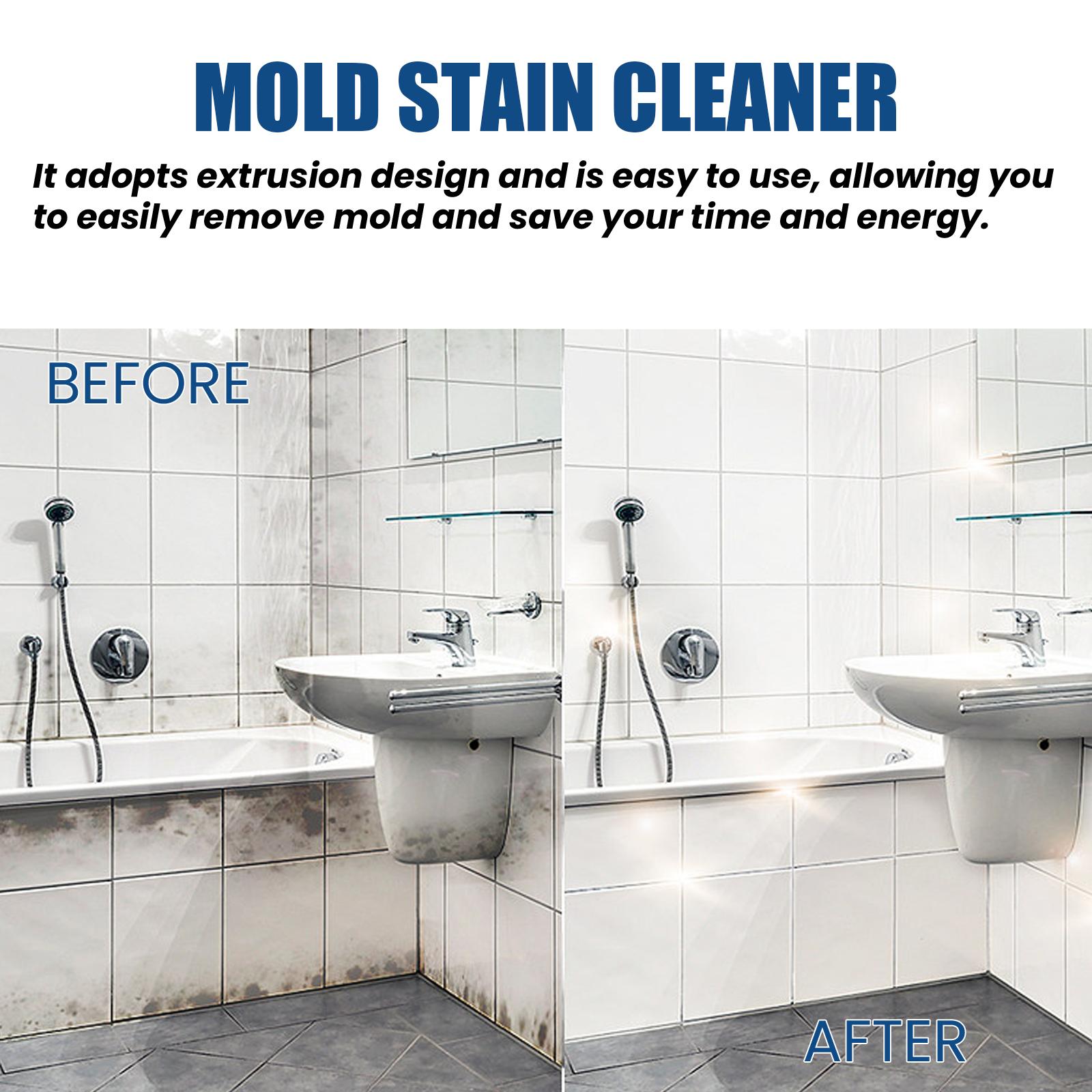 Jaysuing Mildew Removal Gel Clean Kitchen Bathroom Tile Moldy Walls Refrigerator Stain Removal Gel