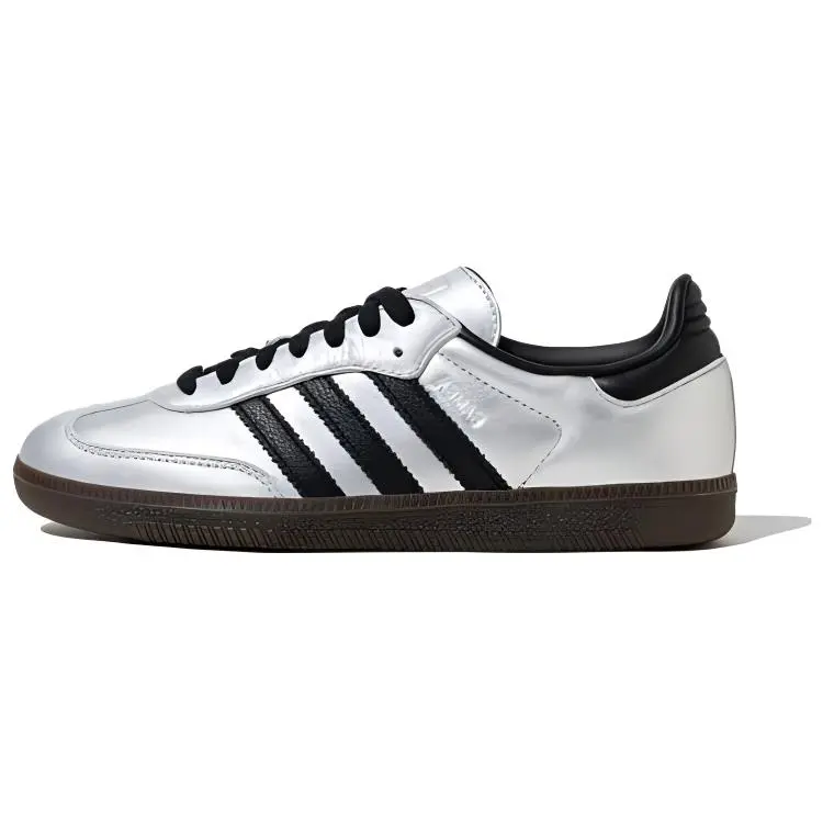 adidas Wmns Samba 'Silver Metallic Black Gum' JI4218