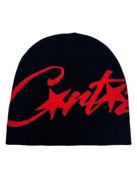 Unisex Y2K Star Letter Jacquard Beanie - Soft Stretchy Winter Streetwear Skull Cap | Music Festival Daily Fit