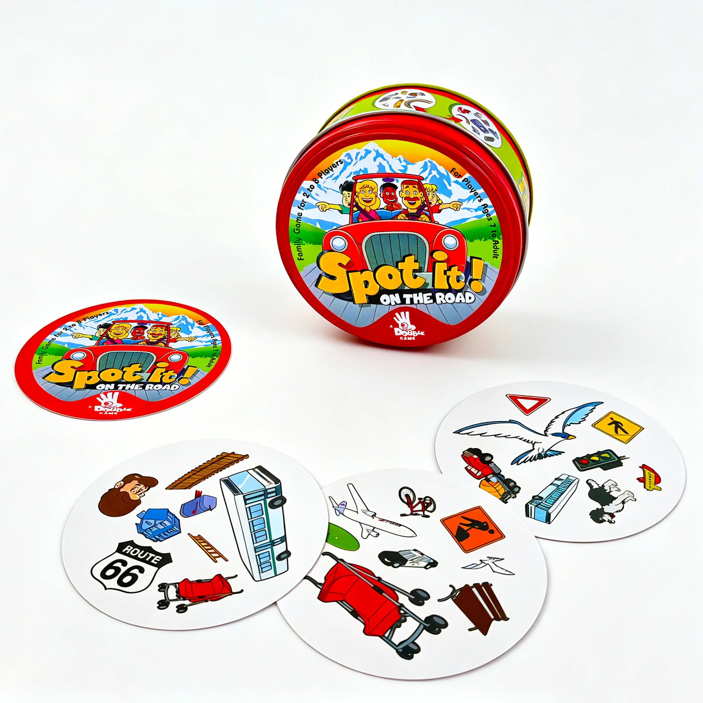 56pcs Spot It Game, Interactive Family Fun, Engaging Memory & Observation Activity, Perfect Gift for Kids & Adults, Ideal for Travel & Gatherings