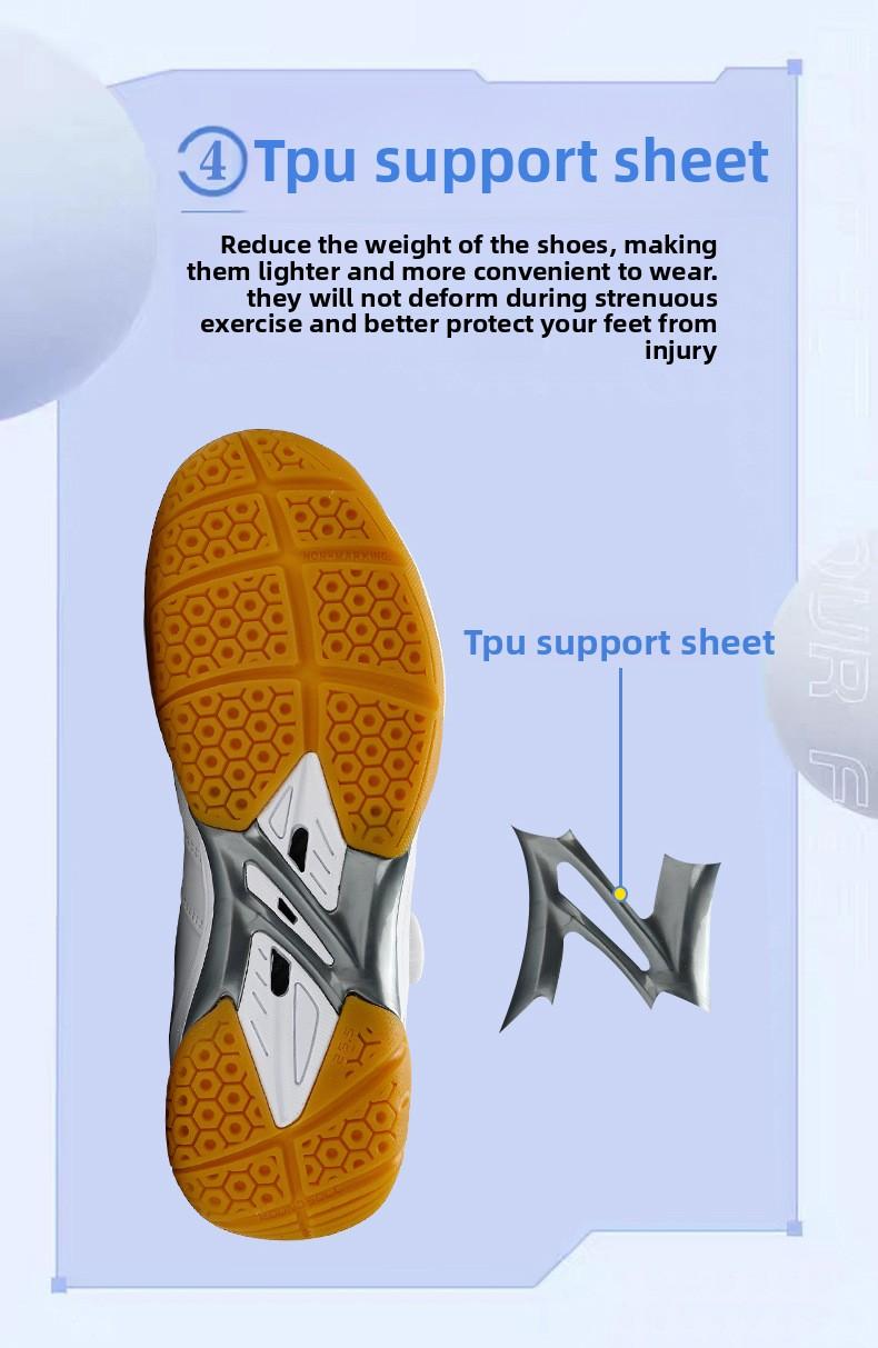 2026 New Model Badminton Shoes for Men, Breathable and Lightweight, Women's Badminton Training Shoes, Couple's Sports Shoes