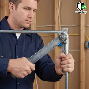 Heavy-duty steel wire bending tool | Adjustable manual wire bending device