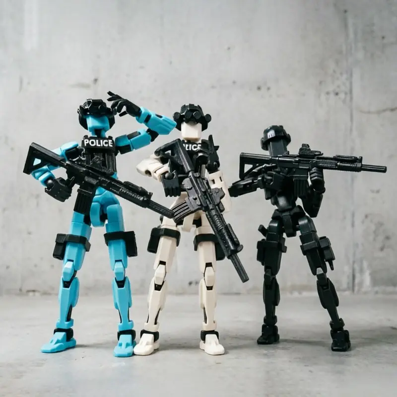 New T13 Action Joint Figure, Special Forces Doll with Multiple
