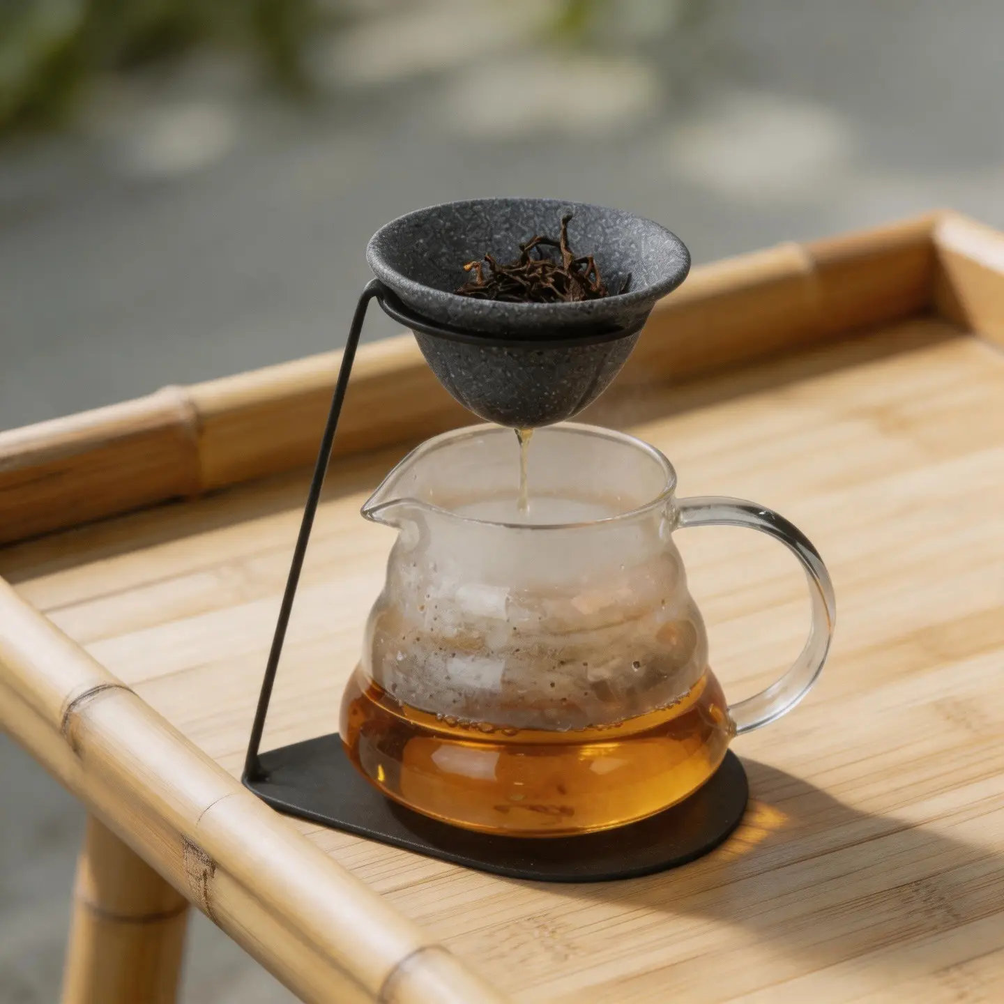 Ceramic Tea Strainer Cup, Multi-Functional Filter Cup, Micro-Pore Design, Reusable, Ceramic Filtration Tool, Perfect for Brewing Tea