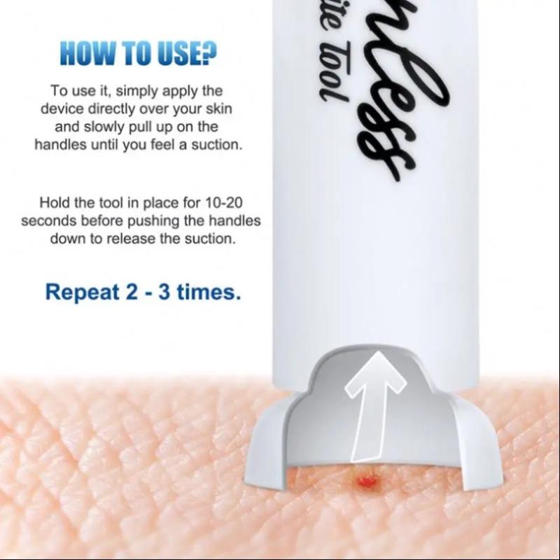 Bug Bite Suction Tool, Multifunctional Venom Extractor for Outdoor Relief, Portable First Aid for Camping, Hiking & Backpacking