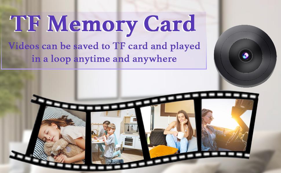 Hidden Camera with Audio/Video Mini Small Spy Cameras for Home Indoor Use Cam Night Vision and Motion Detection Baby Monitor Wireless Outdoor Nanny espias ocultas 360° WiFi Security Secret 2 clock wifi micro bedroom pequeñas surveillance