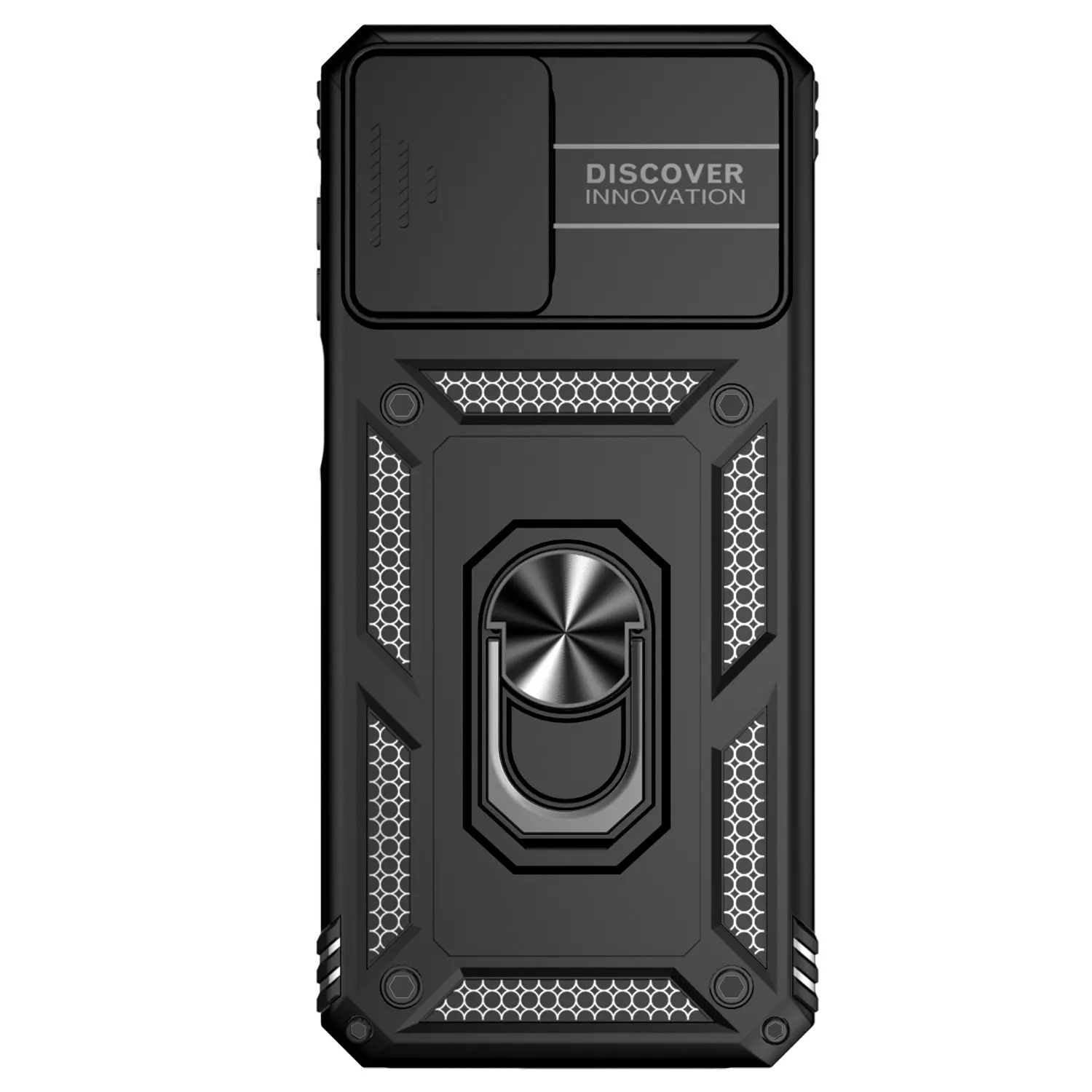 Phone Case for Moto G 5g/G 4G Phone Case, Waterproof Dustproof with Stand and Ring, Solid Color Mechanical Rotatable, Striped Pattern Pro