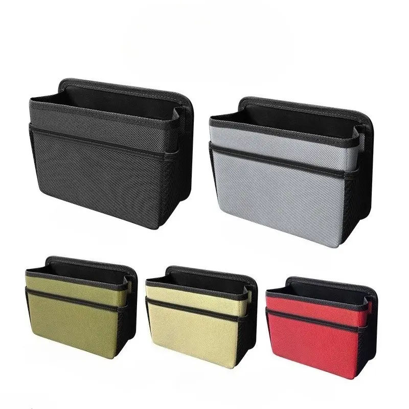 Hanging Car Trash Bin - Clips On, Hangs Easily, Chic Look Car Interior Accessory for Door Side to Keep Interior Tidy (Luggage & Bags, Bag Accessories), Cars, Organizes Space