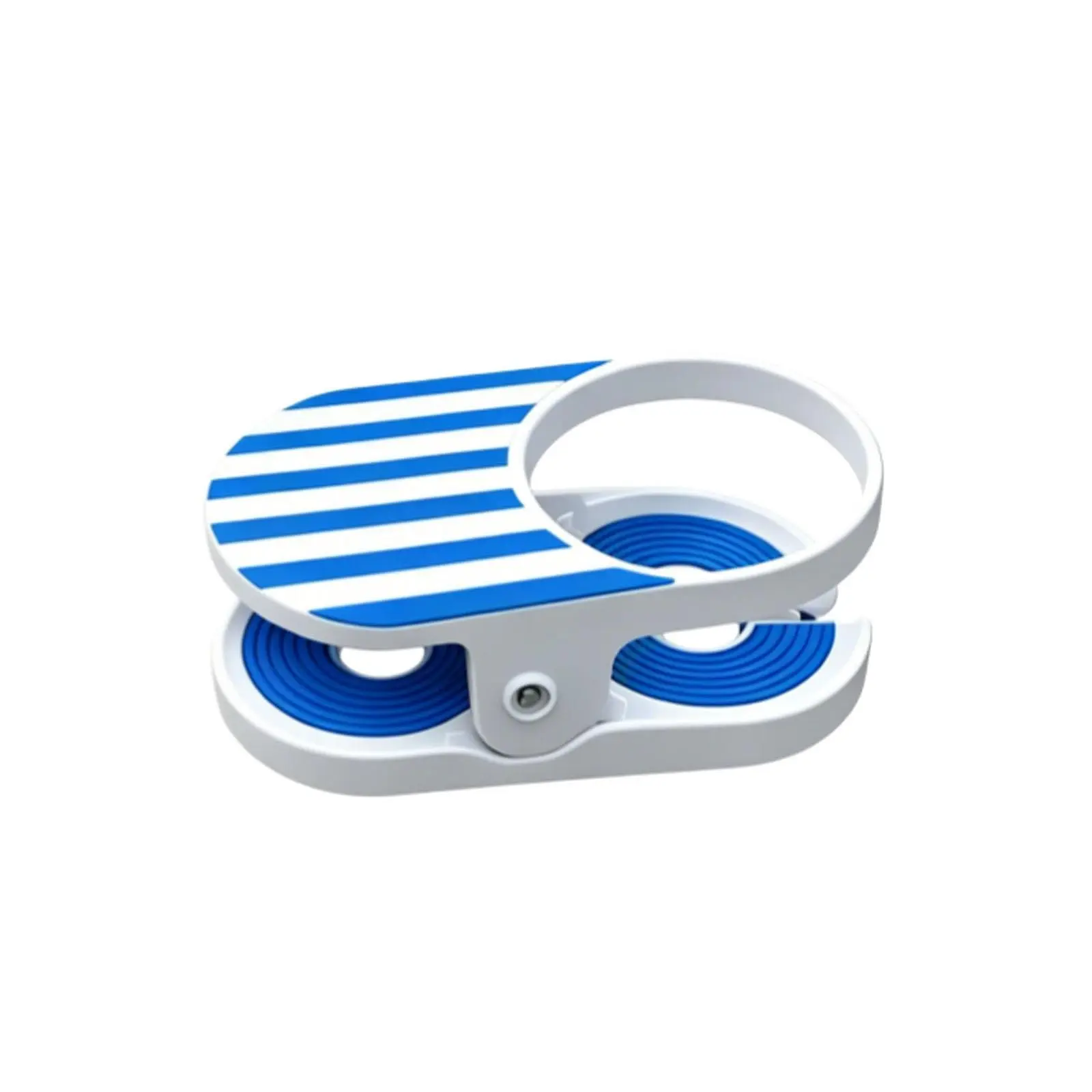 Universal Clip-On Cup Holder for Beach Chair & Desk Cute Drink Clamp | Anti-Spill Accessory for Table Pool Lounger and Cruise Fits Coffee Mugs Water Bottles & Cans