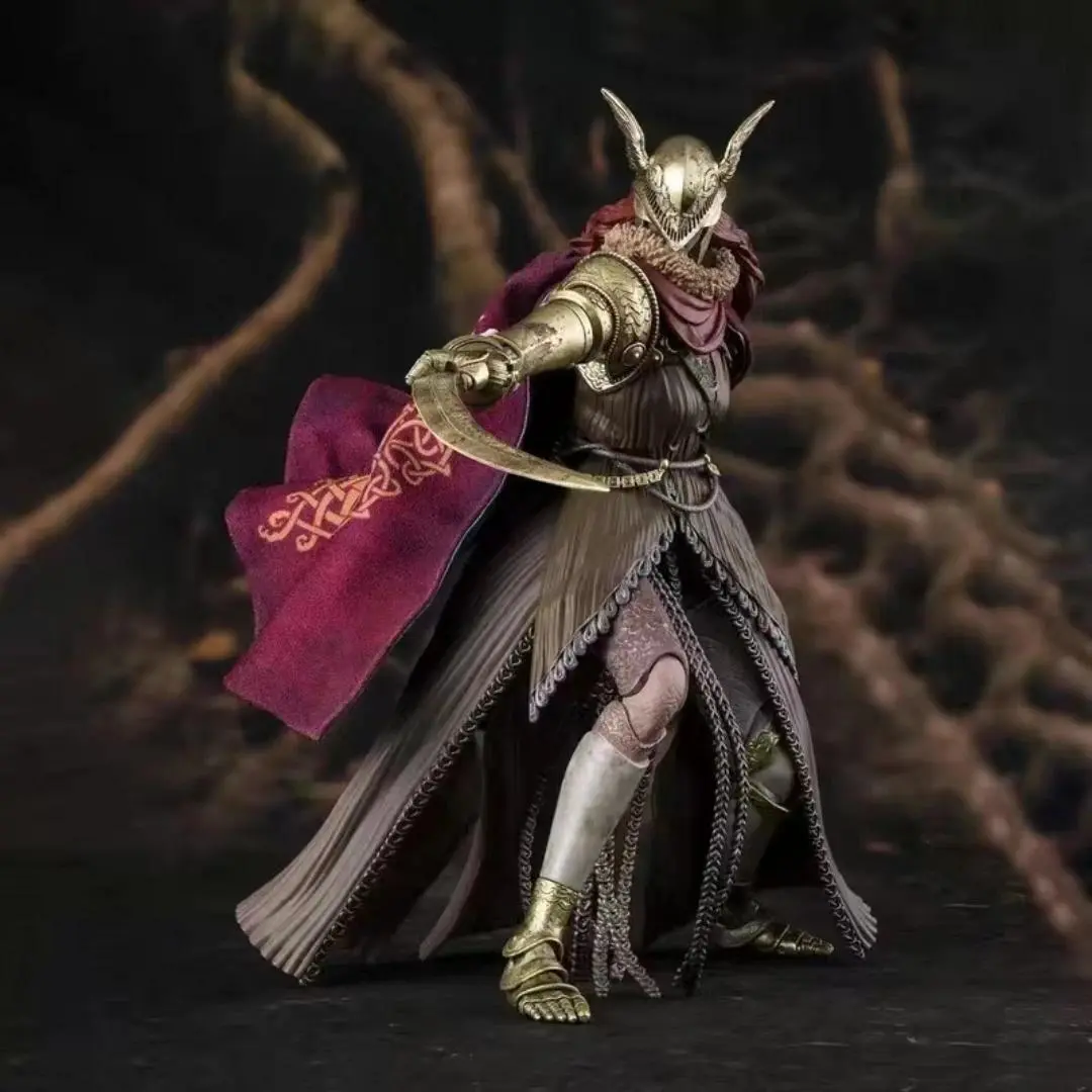 New Elden Ring Malenia Blade of Miquella Valkyrie Goddess of Rot Ko SHF Anime Action Figure, Kids Toys & Gifts for Anime Fans, Action Figures, Plastic