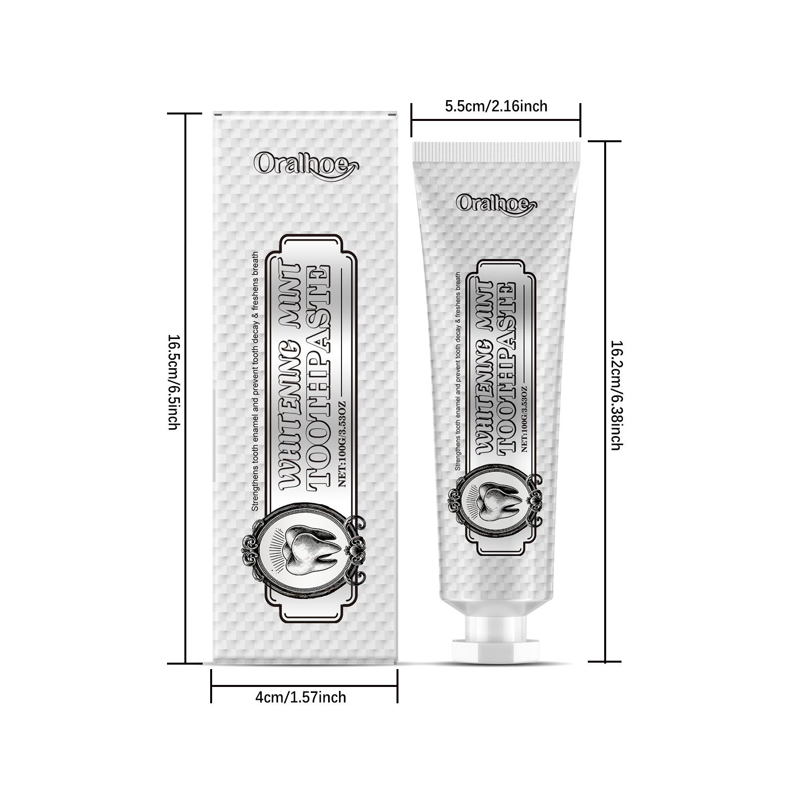 ORALHOE Mint Fresh Toothpaste Gentle Care for Teeth Oral Hygiene