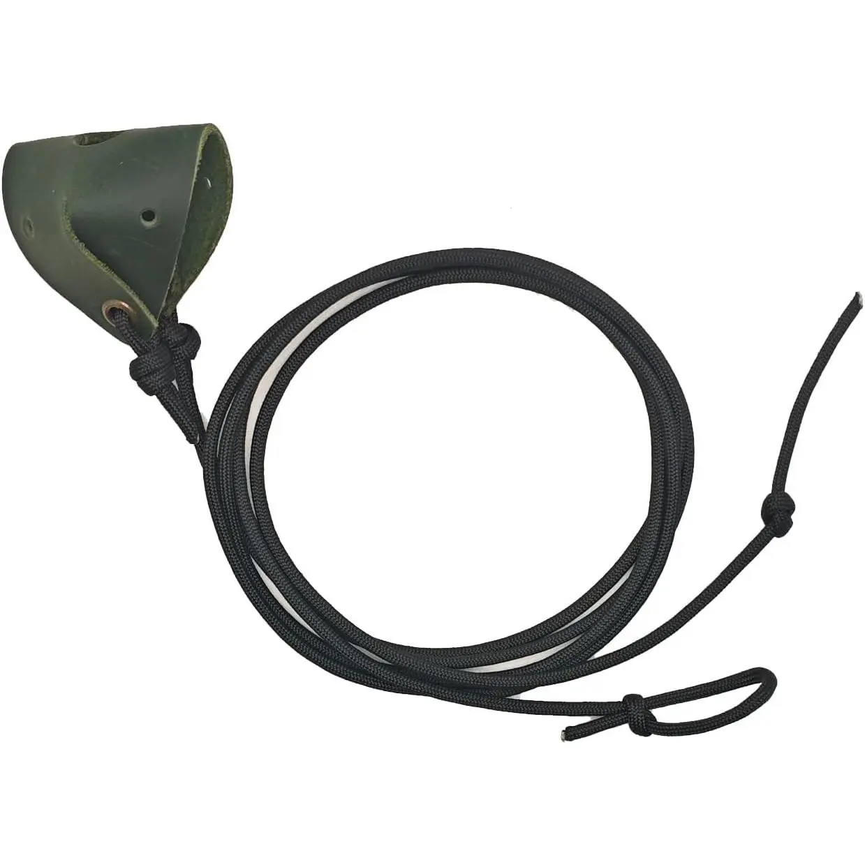 Handmade Paracord Leather Throwing Sling Old-Fashioned Slingshot